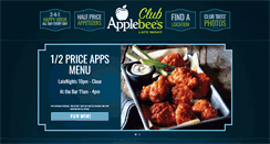 Desktop Screenshot of clubapplebees.com